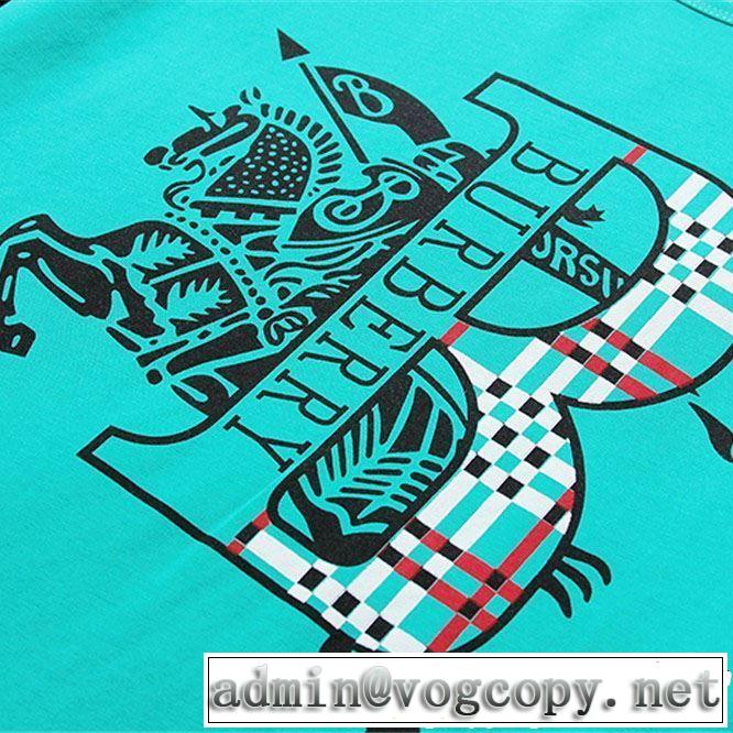 2019春夏トレンドアイテム 爽やかさ バーバリー BURBERRY Tシャツ/ティーシャツ 3色可選
