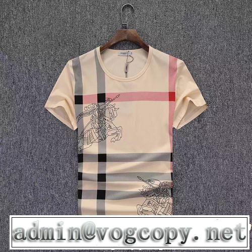 爽やかな色合い バーバリー BURBERRY Tシャツ/ティーシャツ 3色可選 2019春夏のトレンド新商品