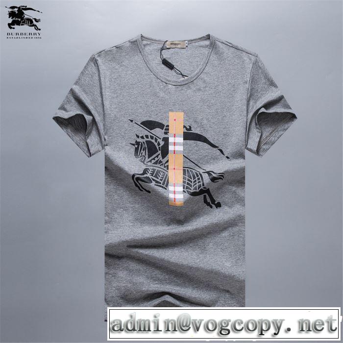 Tシャツ/ティーシャツ 3色可選 2019春夏も引き続きトレンド 夏らしい季節感 バーバリー BURBERRY