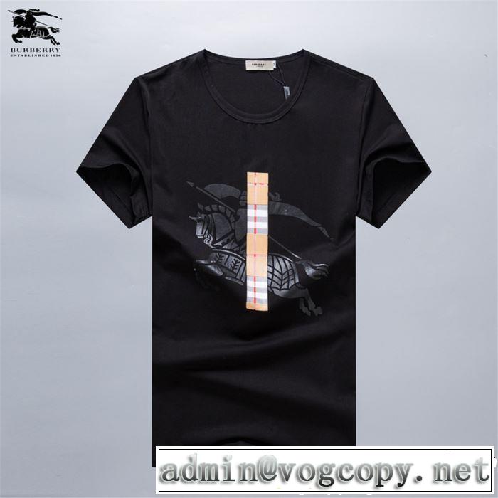 Tシャツ/ティーシャツ 3色可選 2019春夏も引き続きトレンド 夏らしい季節感 バーバリー BURBERRY