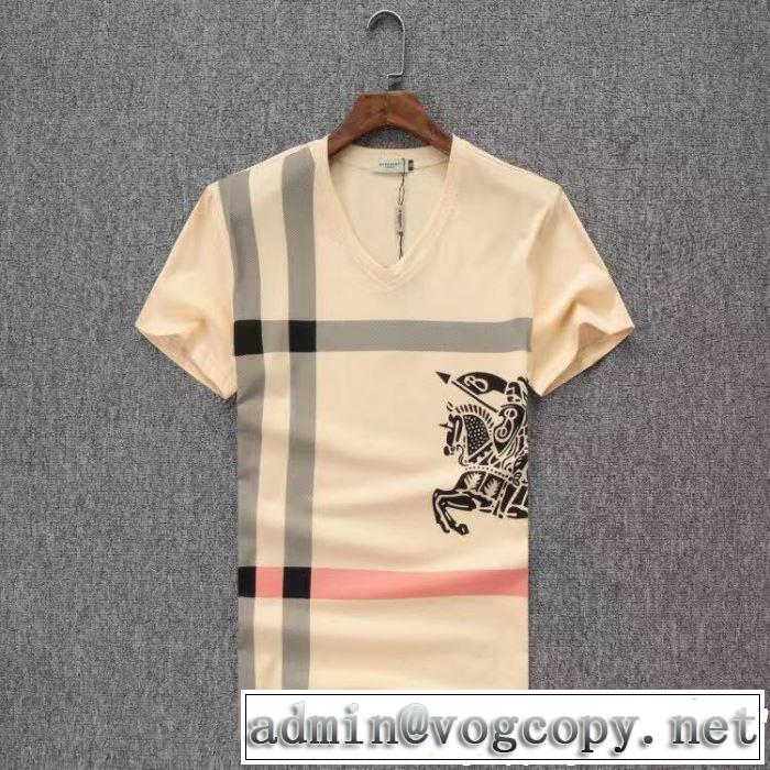 2019春夏人気トレンドアイテム 派手すぎず バーバリー BURBERRY Tシャツ/ティーシャツ 3色可選