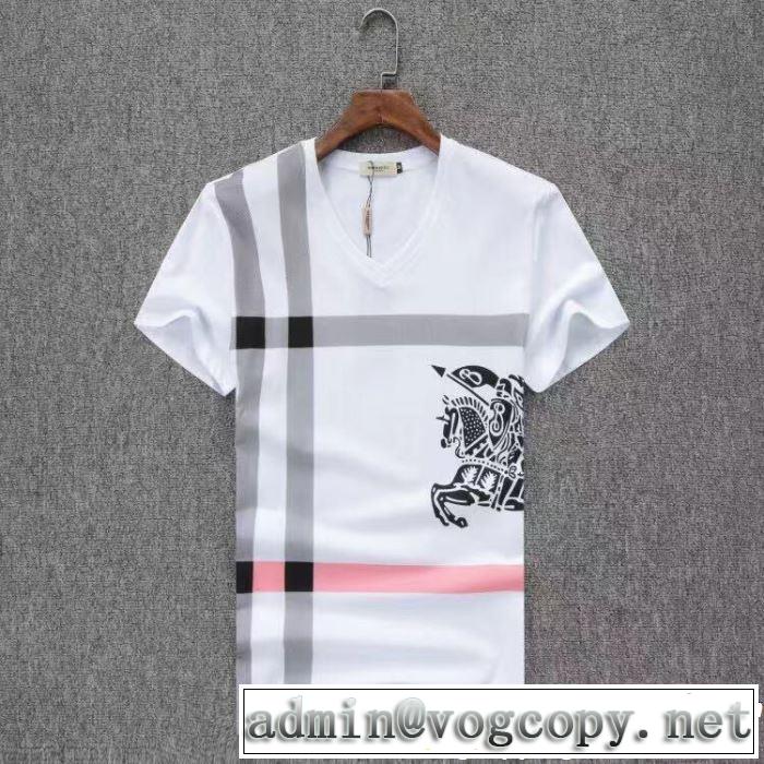 2019春夏人気トレンドアイテム 派手すぎず バーバリー BURBERRY Tシャツ/ティーシャツ 3色可選