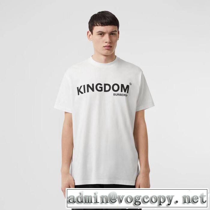 クラシカルな雰囲気 バーバリー BURBERRY Tシャツ/ティーシャツ 2色可選 2019即旬な装いに