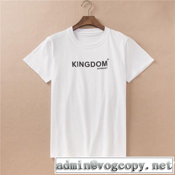 クラシカルな雰囲気 バーバリー BURBERRY Tシャツ/ティーシャツ 2色可選 2019即旬な装いに