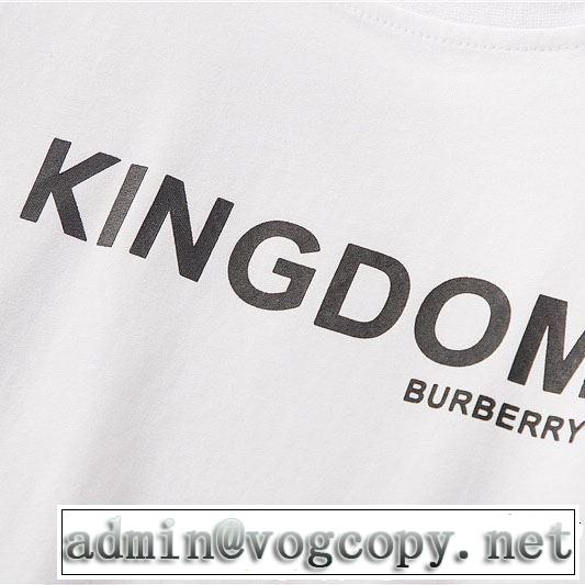 クラシカルな雰囲気 バーバリー BURBERRY Tシャツ/ティーシャツ 2色可選 2019即旬な装いに