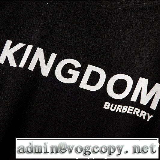 クラシカルな雰囲気 バーバリー BURBERRY Tシャツ/ティーシャツ 2色可選 2019即旬な装いに