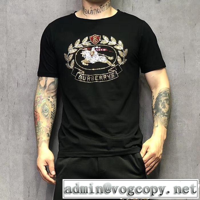 BURBERRY Tシャツ/ティーシャツ 2色可選 2019年春夏シーズンの人気 特に注目したい バーバリー