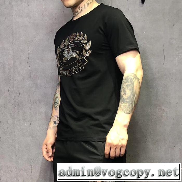 BURBERRY Tシャツ/ティーシャツ 2色可選 2019年春夏シーズンの人気 特に注目したい バーバリー