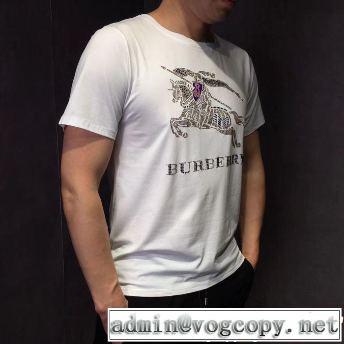 Tシャツ/ティーシャツ 2色可選 2019年春夏のトレンドアイテム 鮮度が手に入る バーバリー BURBERRY
