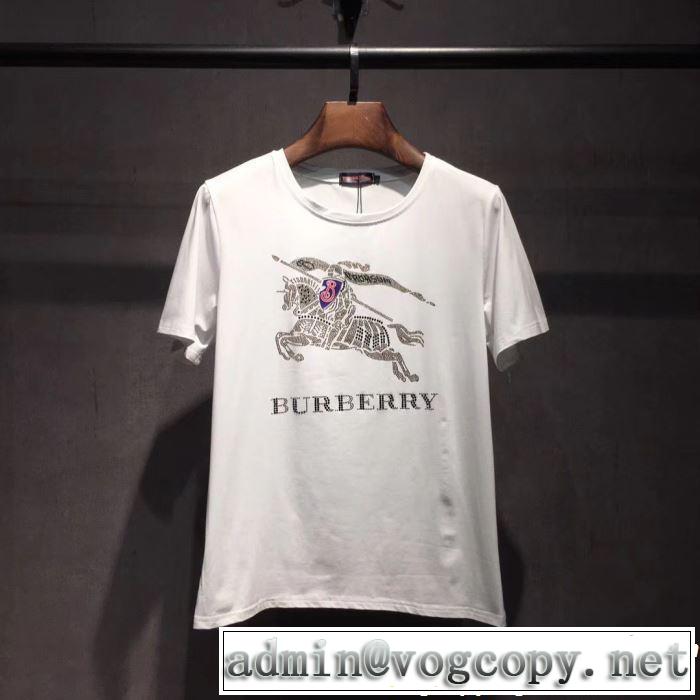 Tシャツ/ティーシャツ 2色可選 2019年春夏のトレンドアイテム 鮮度が手に入る バーバリー BURBERRY