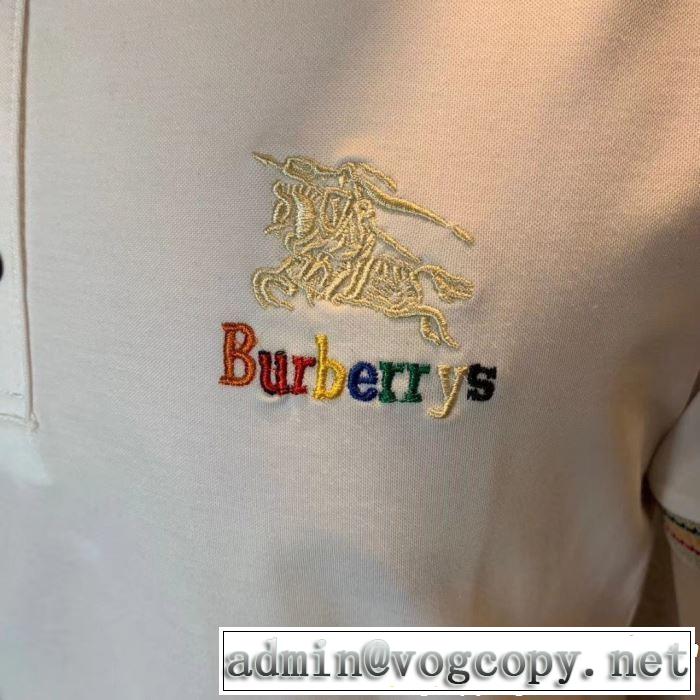 BURBERRY Tシャツ/ティーシャツ 2色可選 おしゃれな夏ファッション2019 通勤の定番 バーバリー