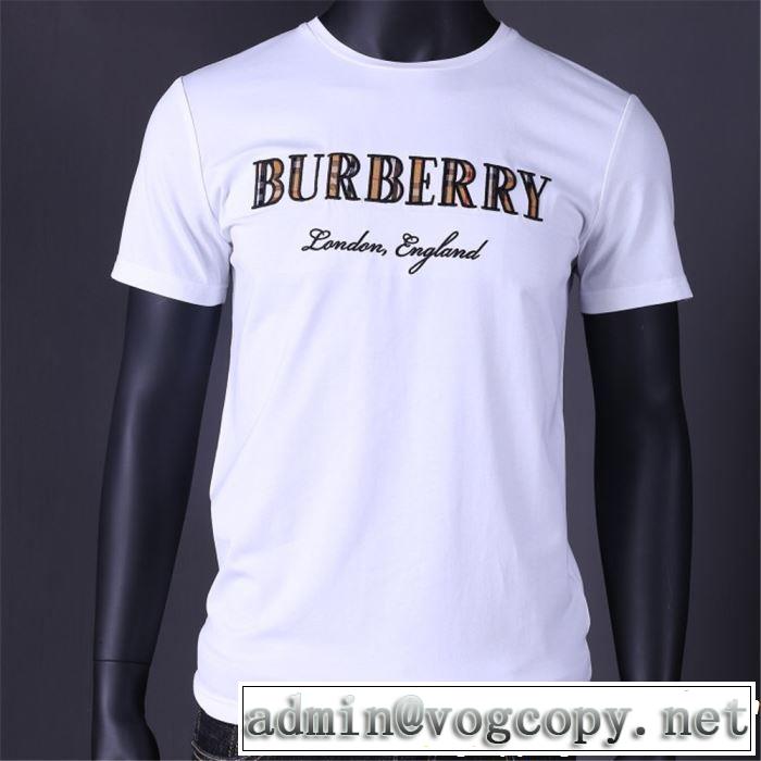 2019春夏のトレンド新商品 今年もトレンド バーバリー BURBERRY Tシャツ/ティーシャツ 2色可選