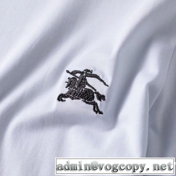 BURBERRY Tシャツ/ティーシャツ 2色可選 2019春夏も引き続きトレンド 知的優秀アイテム バーバリー