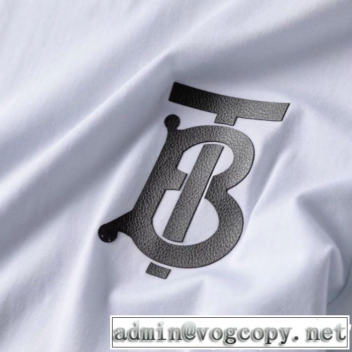 Tシャツ/ティーシャツ 2色可選 2019春夏も引き続き人気セール 知的優秀アイテム バーバリー BURBERRY