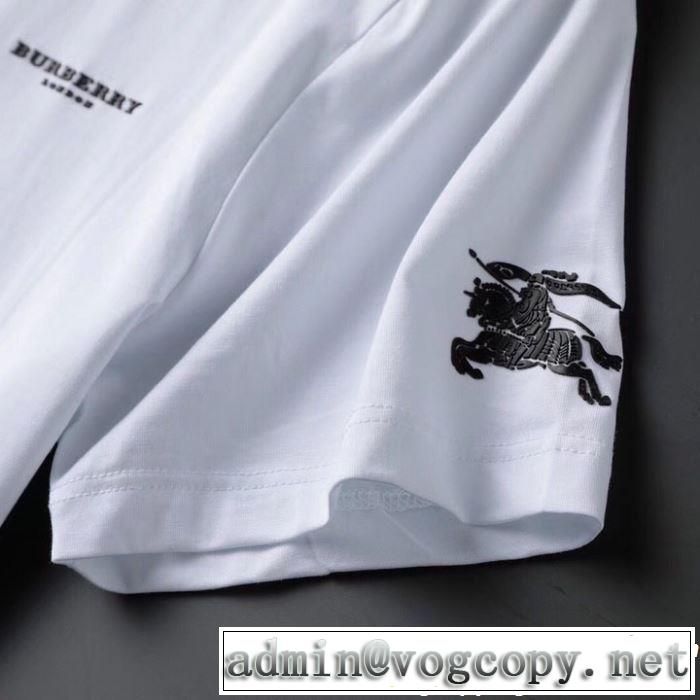 2色可選 2019春夏人気トレンドアイテム 今っぽいトレンド バーバリー BURBERRY Tシャツ/ティーシャツ