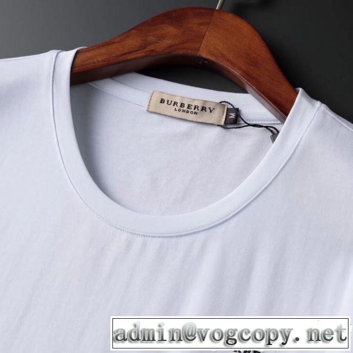 2色可選 2019春夏人気トレンドアイテム 今っぽいトレンド バーバリー BURBERRY Tシャツ/ティーシャツ