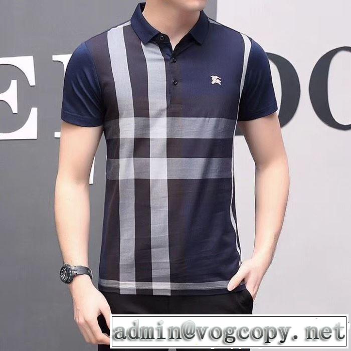 2019即旬な装いに こなれ感を引き立たせ バーバリー BURBERRY Tシャツ/ティーシャツ 2色可選