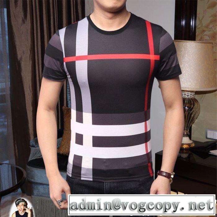BURBERRY Tシャツ/ティーシャツ 2色可選 2019年春夏のトレンドアイテム 抜け感スゴイ バーバリー