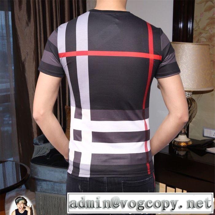 BURBERRY Tシャツ/ティーシャツ 2色可選 2019年春夏のトレンドアイテム 抜け感スゴイ バーバリー