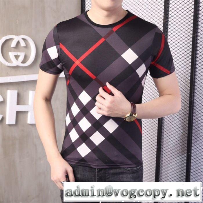 2019年最新ファッション 抜け感スゴイ バーバリー BURBERRY Tシャツ/ティーシャツ 2色可選