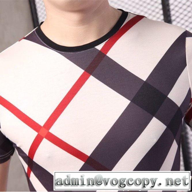 2019年最新ファッション 抜け感スゴイ バーバリー BURBERRY Tシャツ/ティーシャツ 2色可選