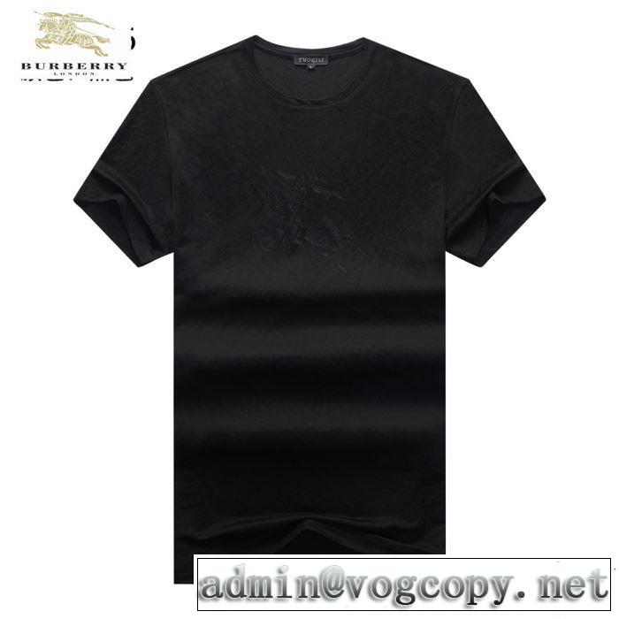 リッチな印象に バーバリー BURBERRY Tシャツ/ティーシャツ 2色可選 2019夏ファション新品