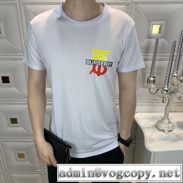 今っぽく新作アイテム バーバリー BURBERRY2019春夏の大注目トレンド  Tシャツ/半袖