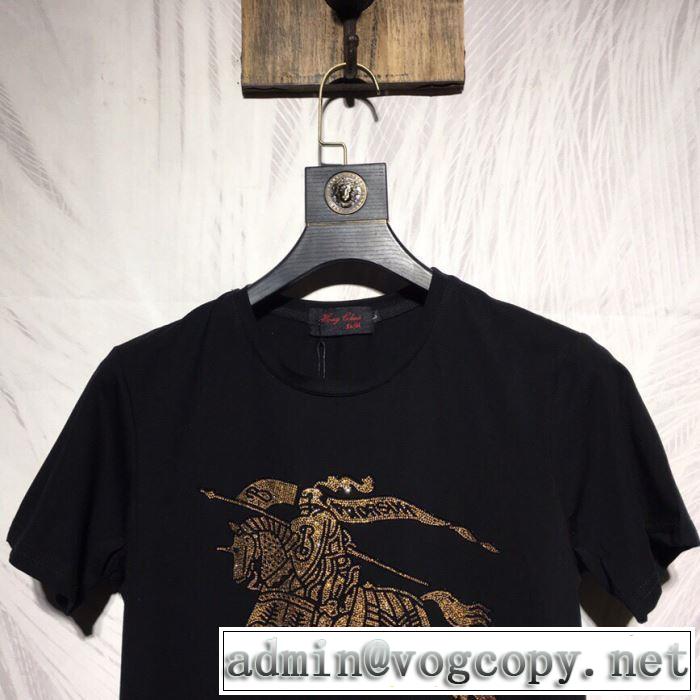 春夏！大人カジュアル バーバリー BURBERRY  春夏の流行り2019新品 Tシャツ/半袖夏先に大活躍する