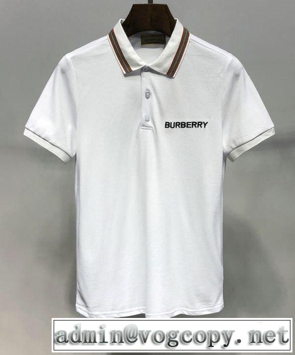 2019年最新ファッション BURBERRY 2色可選  Tシャツ/半袖 春夏シンプルファッションでOK！ バーバリー