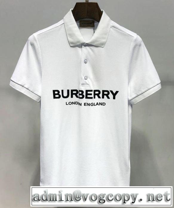 夏にぴったり上品 バーバリー BURBERRY 2色可選 2019春夏トレンドアイテム Tシャツ/半袖