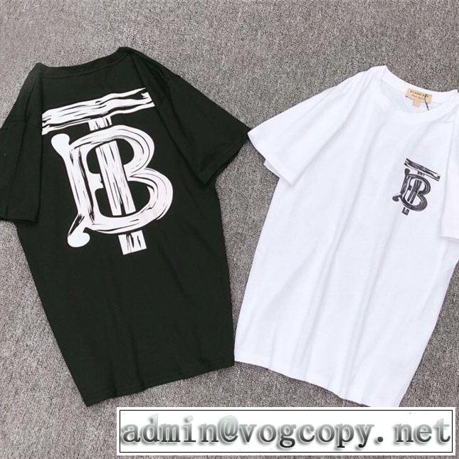 バーバリー一押し注目ブランドファション  BURBERRY 3色可選  Tシャツ/半袖 2019春夏のトレンド新商品