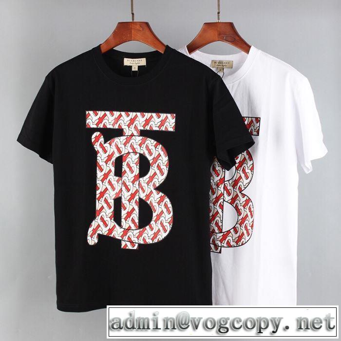 春色の最旬の人気アイテム バーバリー 抜け感のあるキレイめ Tシャツ/半袖 BURBERRY 2色可選