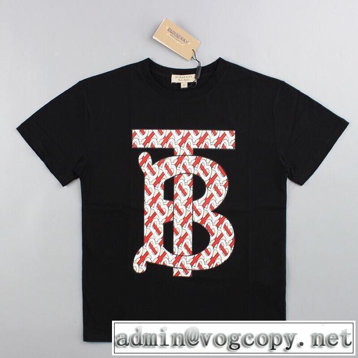 春色の最旬の人気アイテム バーバリー 抜け感のあるキレイめ Tシャツ/半袖 BURBERRY 2色可選