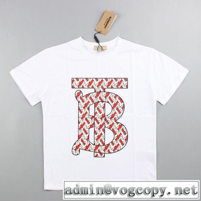 春色の最旬の人気アイテム バーバリー 抜け感のあるキレイめ Tシャツ/半袖 BURBERRY 2色可選