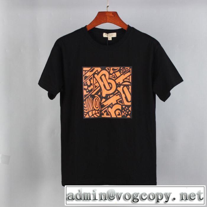 2019年最新ファッション バーバリー 春夏のトレンドアイテム BURBERRY 3色可選  Tシャツ/半袖