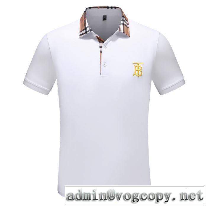 Tシャツ/半袖 最も目立ったブランド新品 バーバリー BURBERRY 2019SSのトレンド商品 2色可選