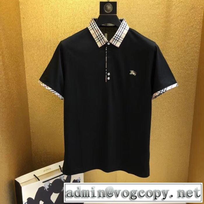 まずは定番！ Tシャツ/半袖人気アイテム バーバリー 2019春夏の大注目トレンド BURBERRY 2色可選