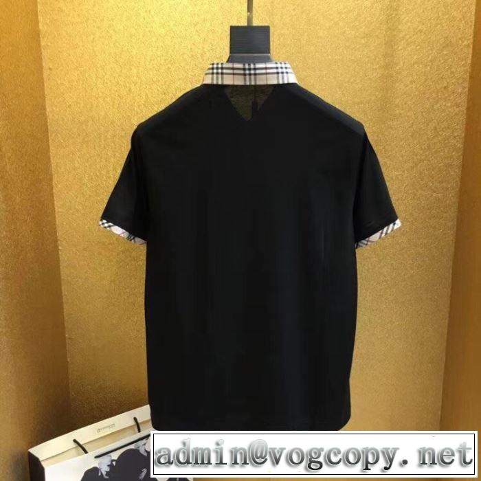 まずは定番！ Tシャツ/半袖人気アイテム バーバリー 2019春夏の大注目トレンド BURBERRY 2色可選