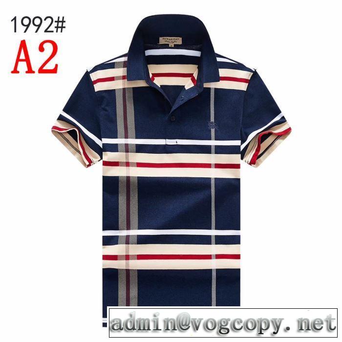 大胆にデザインオシャレ新品 Tシャツ/半袖バーバリー デザイン抜群のアイテム BURBERRY 5色可選