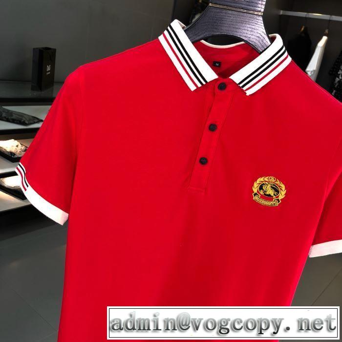 今流行のストリート上品 バーバリー Tシャツ/半袖 BURBERRY 2019SSのトレンド商品 2色可選