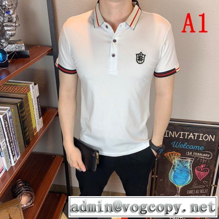夏先に大活躍する Tシャツ/半袖 バーバリー 2019春夏の大注目トレンド BURBERRY 3色可選