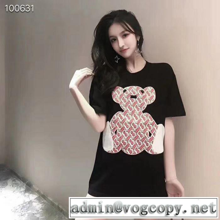 大人っぽく着こなしTシャツ/半袖 バーバリー 【2019春夏】最新コレクション BURBERRY 2色可選