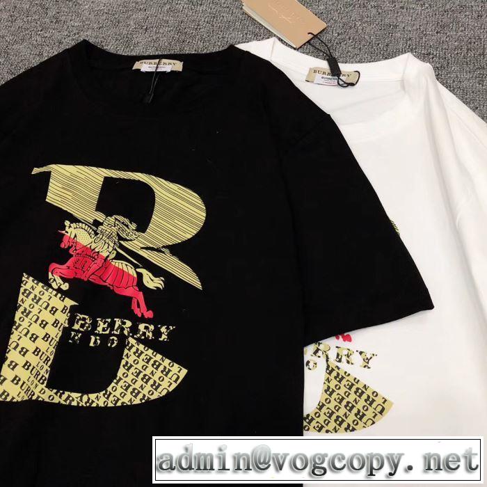 抜け感のあるキレイめ バーバリーBURBERRY 2色可選  Tシャツ/半袖【2019春夏】最新コレクション