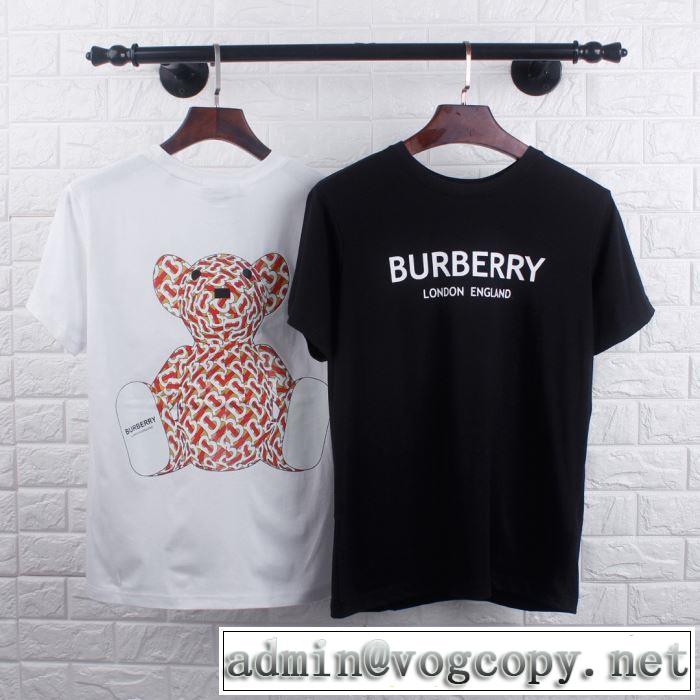 バーバリー BURBERRY おすすめな大人のトレンド Tシャツ/ティーシャツ 2019年春夏シーズンの人気 2色可選 サラサラの着心地 