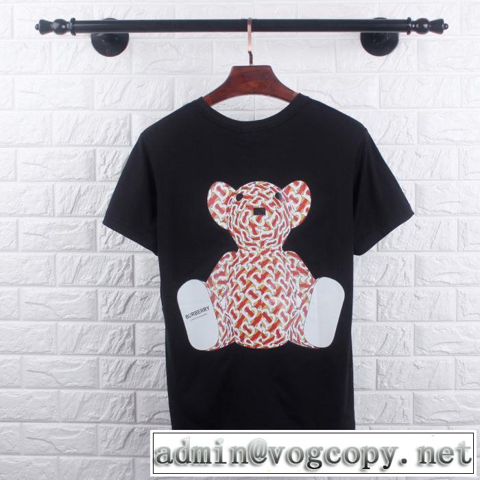 バーバリー BURBERRY おすすめな大人のトレンド Tシャツ/ティーシャツ 2019年春夏シーズンの人気 2色可選 サラサラの着心地