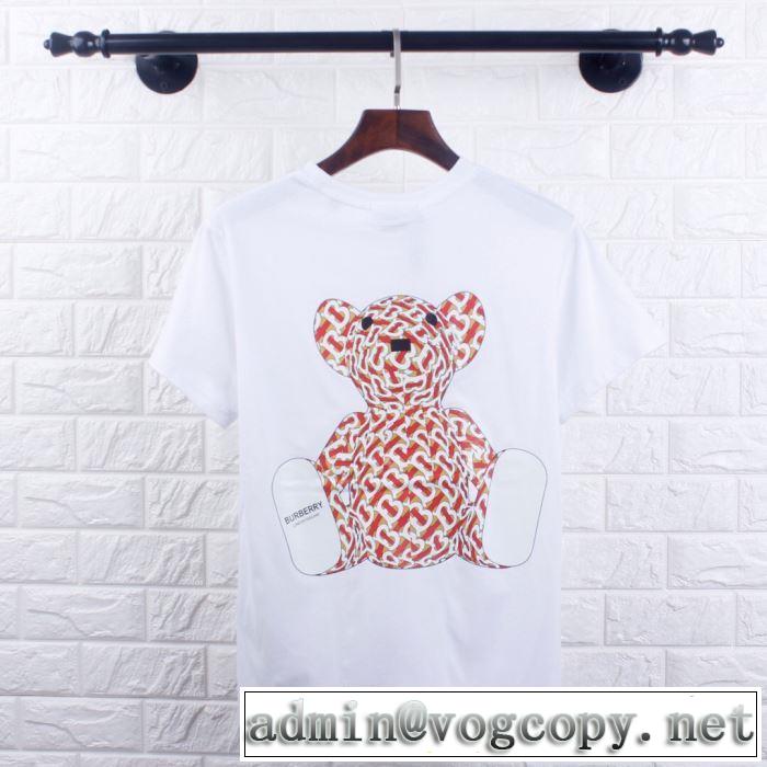 バーバリー BURBERRY おすすめな大人のトレンド Tシャツ/ティーシャツ 2019年春夏シーズンの人気 2色可選 サラサラの着心地