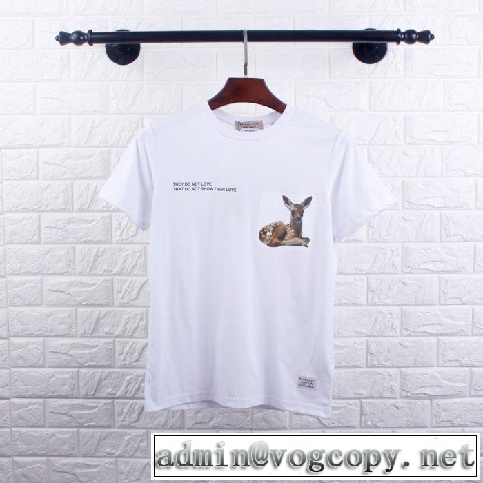 ちょっと大人の印象 バーバリー BURBERRY 2019春夏も引き続き人気セール Tシャツ/ティーシャツ 2色可選