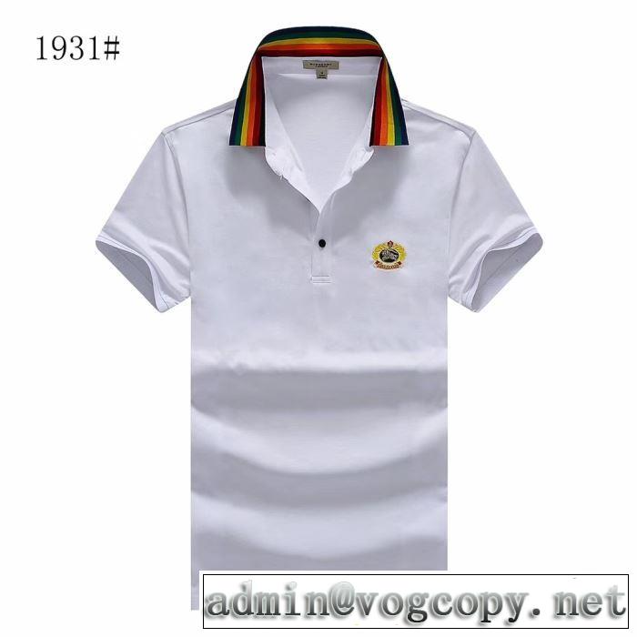 2019春夏は人気定番 バーバリー BURBERRY 魅力的なカラー使い Tシャツ/ティーシャツ 3色可選 春夏！大人カジュアル