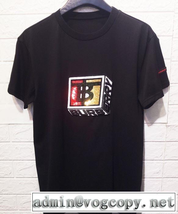 鮮度が手に入る バーバリー BURBERRY 2019年の春夏に着たい Tシャツ/ティーシャツ 2色可選 旬の気分を絶妙に 