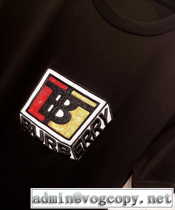 鮮度が手に入る バーバリー BURBERRY 2019年の春夏に着たい Tシャツ/ティーシャツ 2色可選 旬の気分を絶妙に